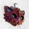 Chat Dragon pendentif collier chaton création fait main