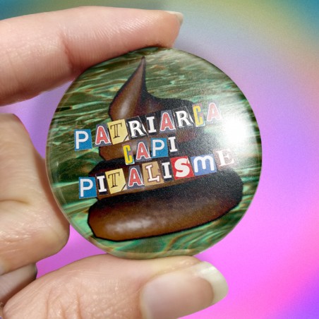 badge pins feministe neuroatypie syntwave vaporwave retrowave patriarcat capitalisme