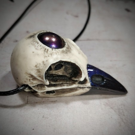 crâne corbeau, sphère psychique mystique ésotérique divination