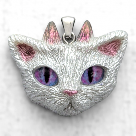 Pendentif chat démon