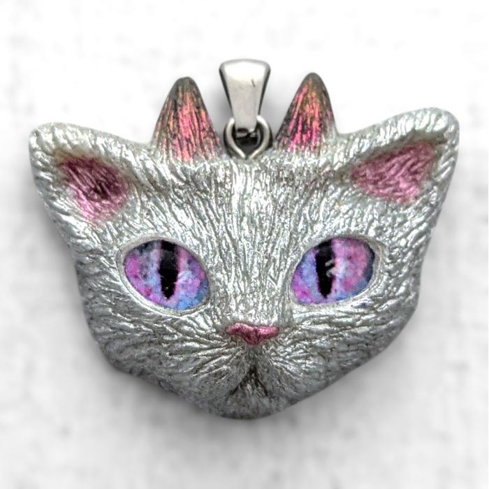 Pendentif chat démon